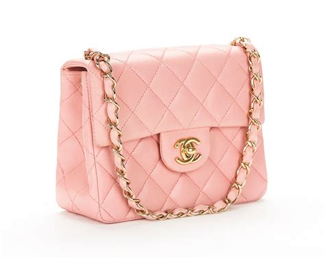 vintage chanel bag pink|pictures of old chanel purses.